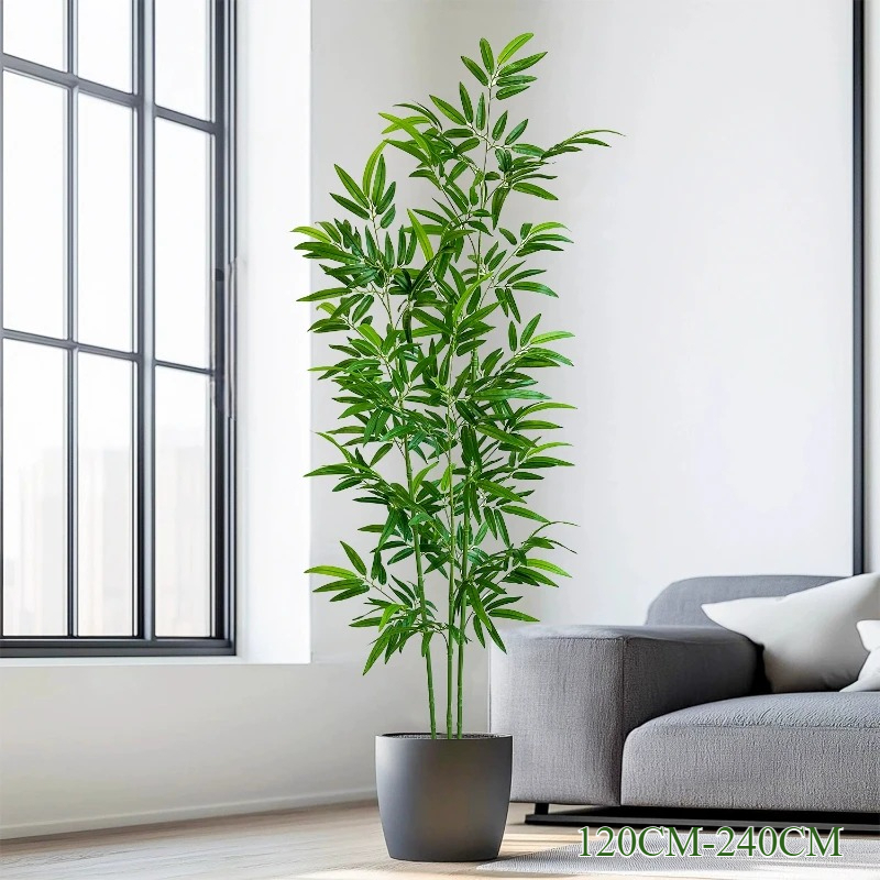 نبات الخيزران الأخضر الاصطناعي - مراجعة Dracaena Marginata وسعره
