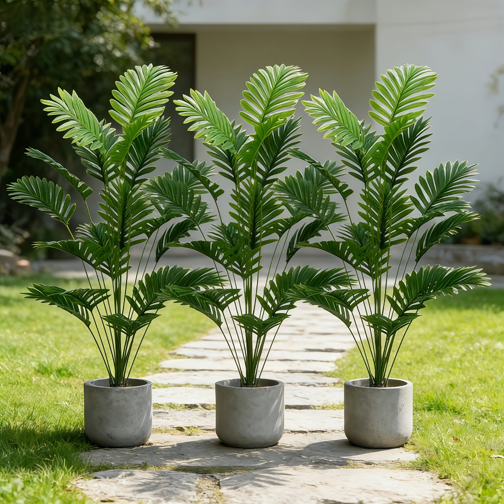 1 قطعة شجرة نخيل صناعية كبيرة  - مراجعة Dracaena Marginata وسعره